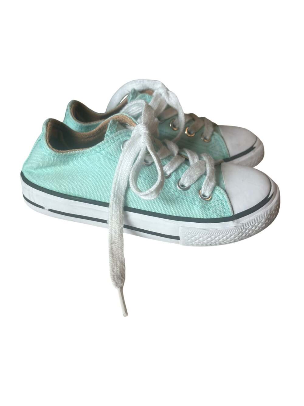 Laundry Girl Ellie-30K Mint Canvas Sneakers Size 12